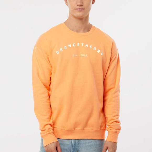 Orange Theory Fitness Unisex crewneck Cantalope - Picture 1 of 3